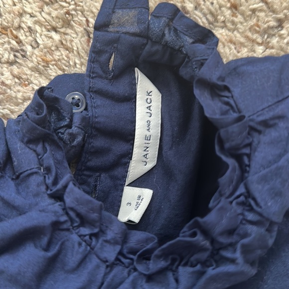 Janie and Jack Floral Ruffle Sleeve Top size 3 - Picture 5 of 5